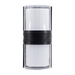 aplica edon led 18w 4000k ip65, negru, erste