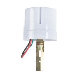 fotosenzor 25a 2000w ip44, alb, novelite