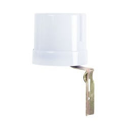 fotosenzor 25a 2000w ip44, alb, novelite