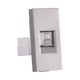 touch modul priza utp cat6e 1/2, gri, pulsar