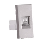 touch modul priza utp cat6e 1/2, gri, pulsar