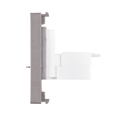 touch modul priza utp cat6e 1/2, gri, pulsar
