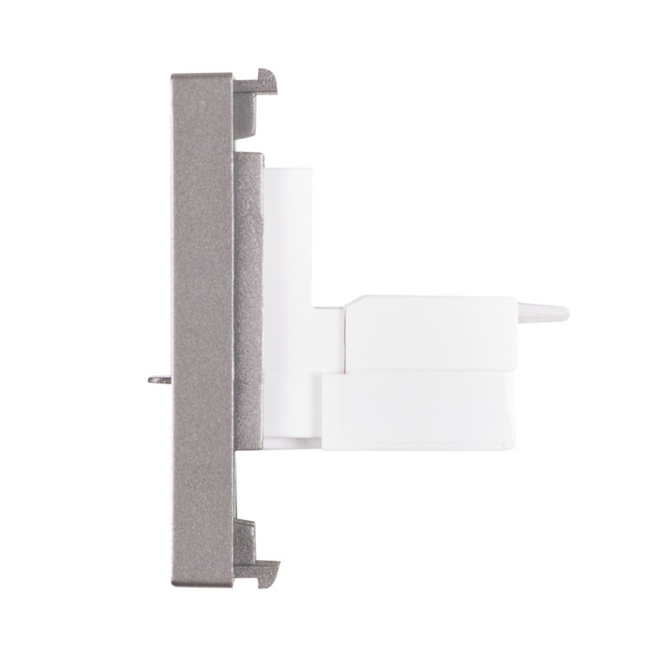 touch modul priza utp cat6e 1/2, gri, pulsar
