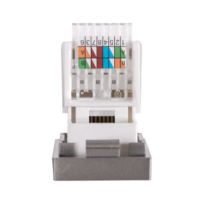 touch modul priza utp cat6e 1/2, gri, pulsar