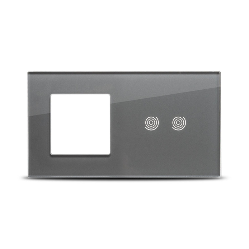 touch rama dubla 1p+2t, gri, pulsar touch rama dubla 1p+2t, gri, pulsar