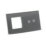 touch rama dubla 1p+2t, gri, pulsar touch rama dubla 1p+2t, gri, pulsar