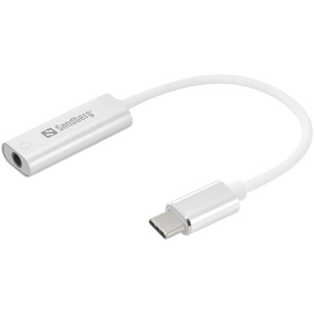 adaptor usb-c - audio 3.5mm sandberg 136-27