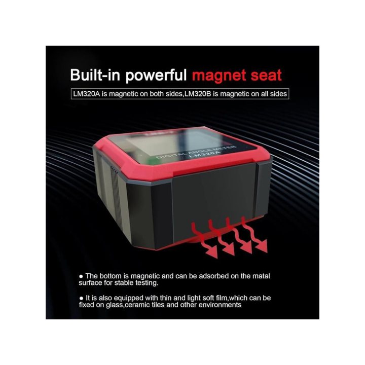 nivela digitala, inclinometru lm320a uni-t