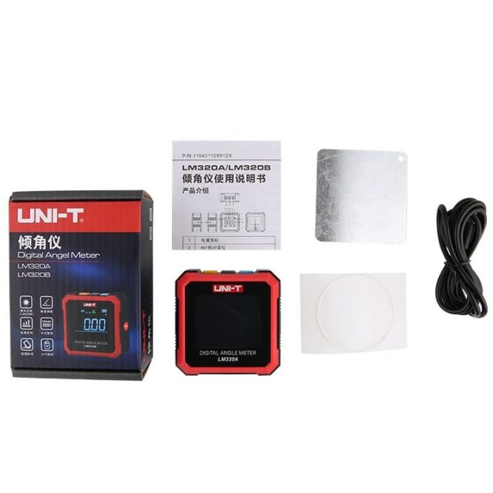 nivela digitala, inclinometru lm320a uni-t
