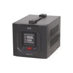 stabilizator automat de tensiune cu servo motor 1000va/600w well strong, negru stabilizator automat de tensiune cu servo motor 1000va/600w well strong, negru