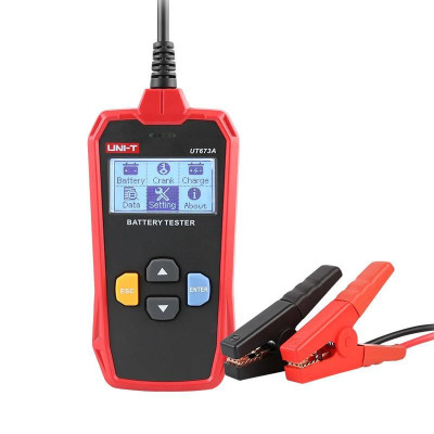 tester baterie auto cu afisaj digital, 12v/24v, ut673a uni-t