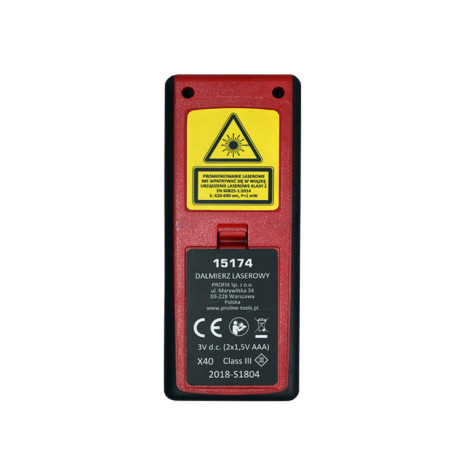 telemetru laser multifunctional - 40m