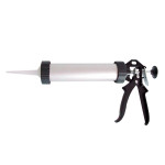 pistol silicon cu tub dozator si maner aluminiu 225mm