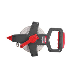 ruleta lunga cu banda din fibra si maner 50m