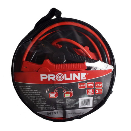 cablu pornire cu crocodili 3.0m / 220a