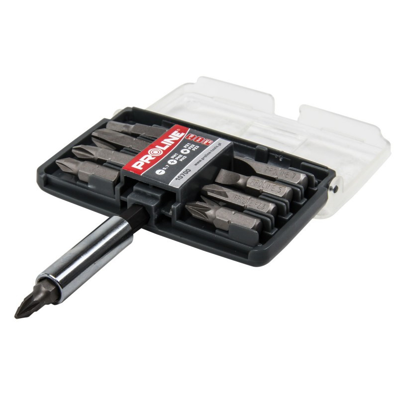 set varfuri in cutie maner (ph,pz,neg) 1/4" - 10p.