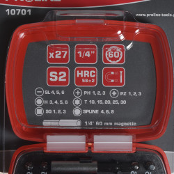 set varfuri cu surubelnita clichet - 27p.