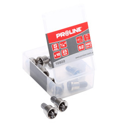 varfuri cu limitator 1/4" / 25mm - ph2, 10/set