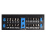 set surubelnite cr-va soft-touch si varfuri - 50p.