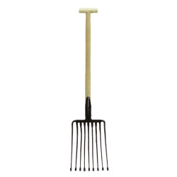 furca pentru cartofi cu maner lemn tip-t 275x370/1370mm
