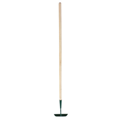 sapaliga lata cu maner lemn 160x40mm / 110cm