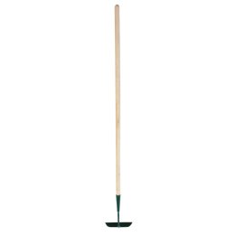 sapaliga lata cu maner lemn 160x40mm / 110cm