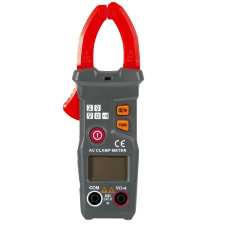 multimetru digital cu cleme 0-600v / 0-200a / 0-6kohm