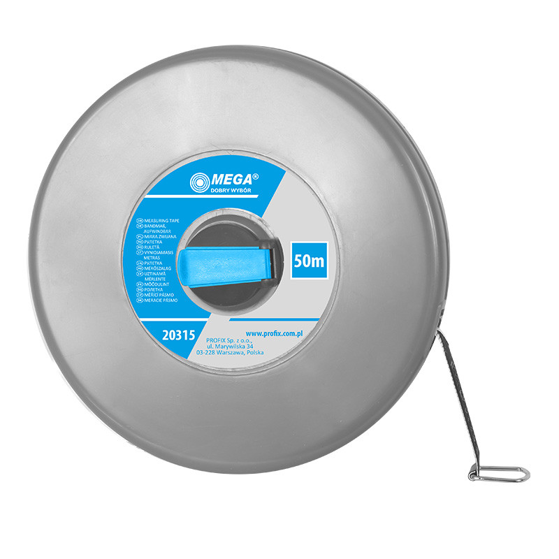 ruleta lunga cu banda din fibra 50m