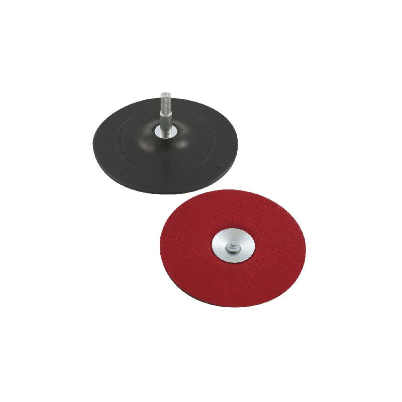 suport disc abraziv auto-adeziv cu tija / 125mm