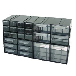 dulap plastic diversificat 230x125x140mm / 6 sertare