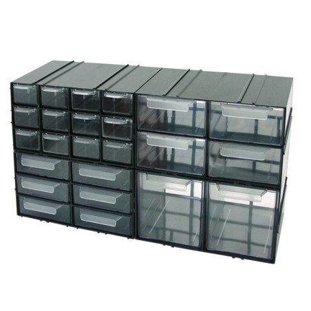 dulap plastic diversificat 230x125x140mm / 6 sertare