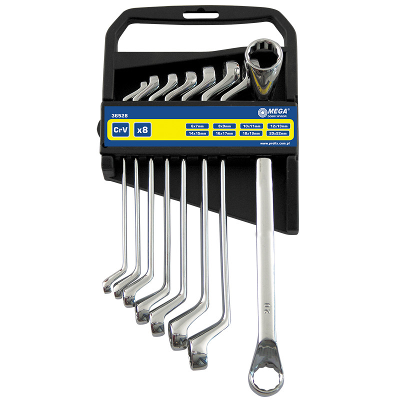 set chei inelare cotite cr-va 6-22mm - 8p.