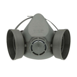 masca gaz din silicon cu doua locase pentru filtru