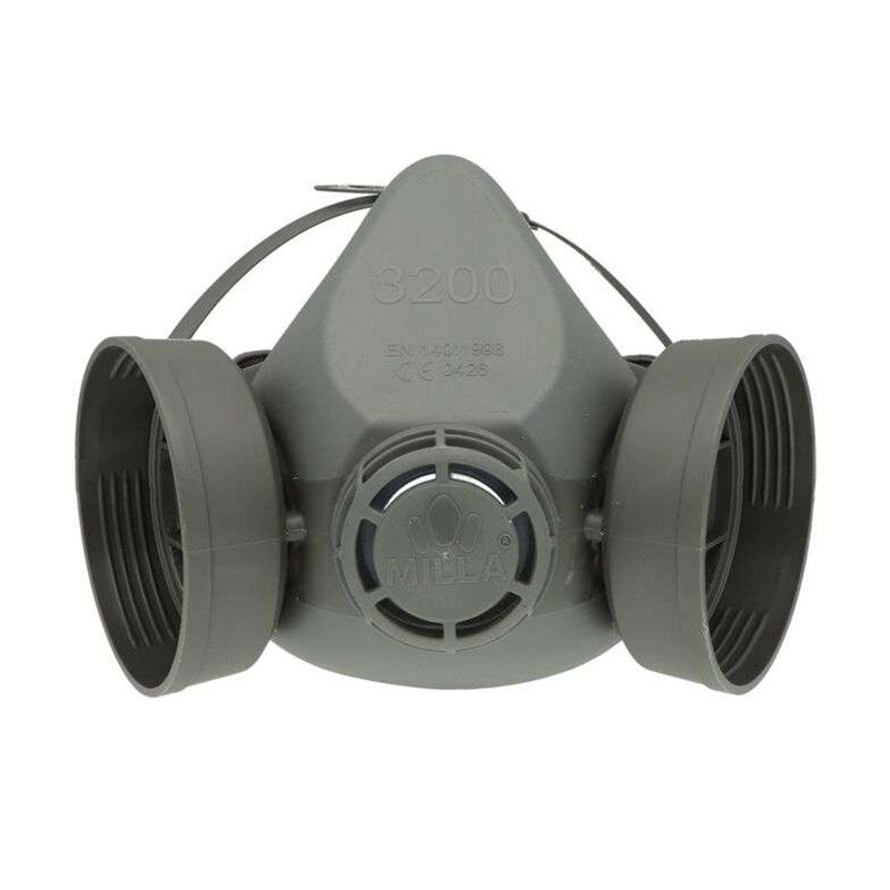 masca gaz din silicon cu doua locase pentru filtru masca gaz din silicon cu doua locase pentru filtru