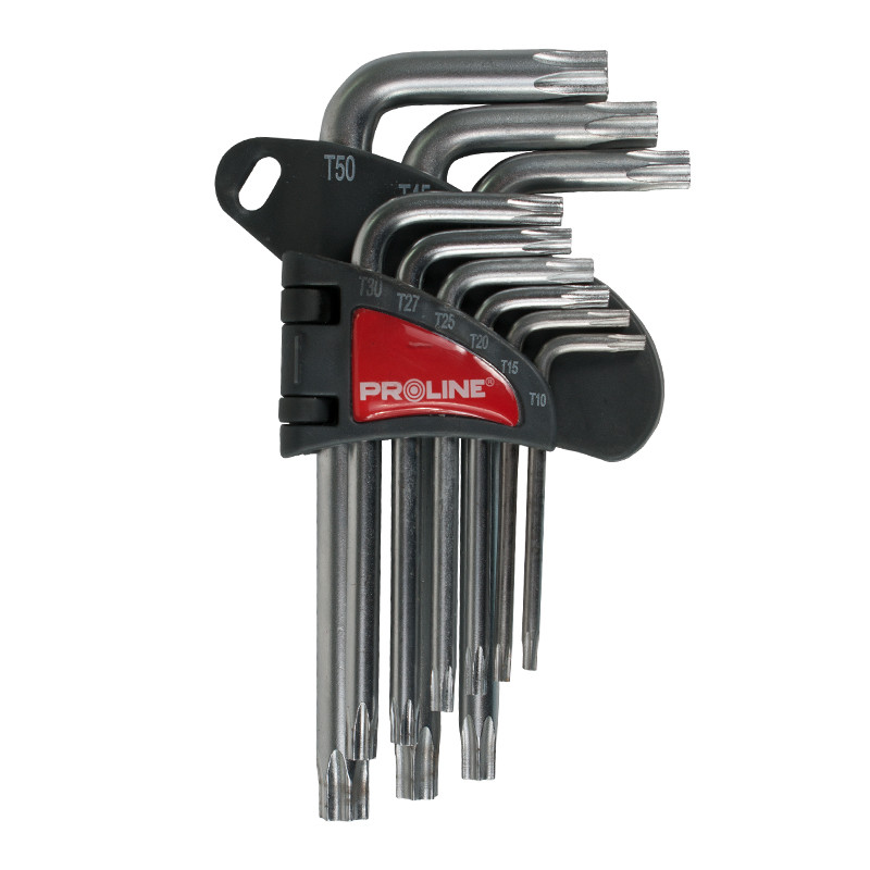 set chei negative cr-va torx t10-t50 - 9p.