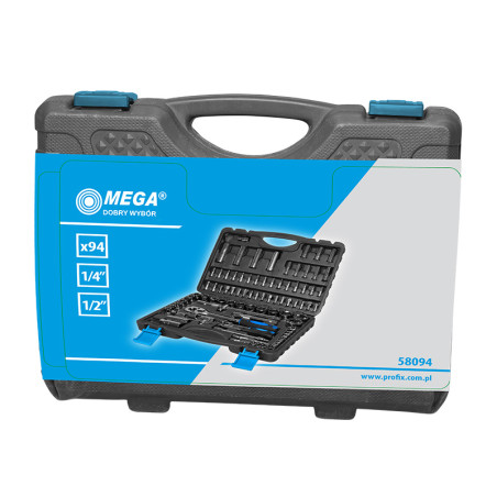 trusa tubulare 1/2",1/4" 4-32mm - 94p.