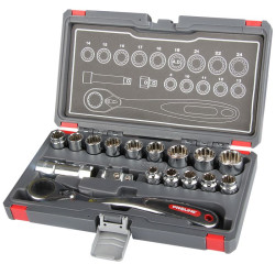 trusa tubulare canelate speciale cu canal - 17p.