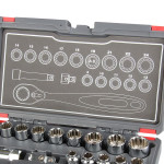 trusa tubulare canelate speciale cu canal - 17p.