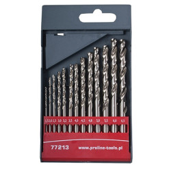 set burghie metal hss 135° in caseta 2.0-8.0mm - 13p.