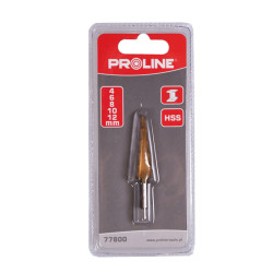 burghiu metal hss-ti conic in trepte 4-12mm