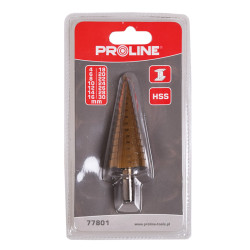 burghiu metal hss-ti conic in trepte 4-30mm