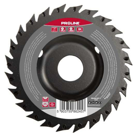 disc raspel circular depresat / frontal-lateral - 115mm