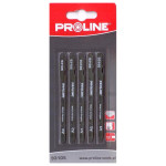 panza pendular b 4.0x75/100mm conturare de lemn, 5/set