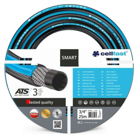furtun apa antirasucire 3-straturi 3/4" / 25m