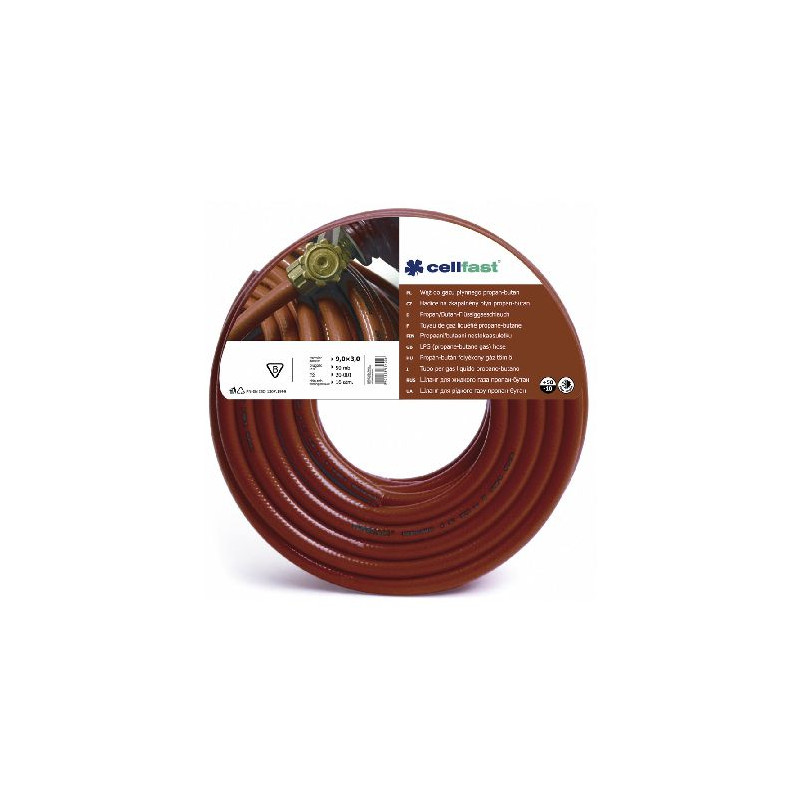furtun gaz propan-butan 15(3+9+3)mm / 50m