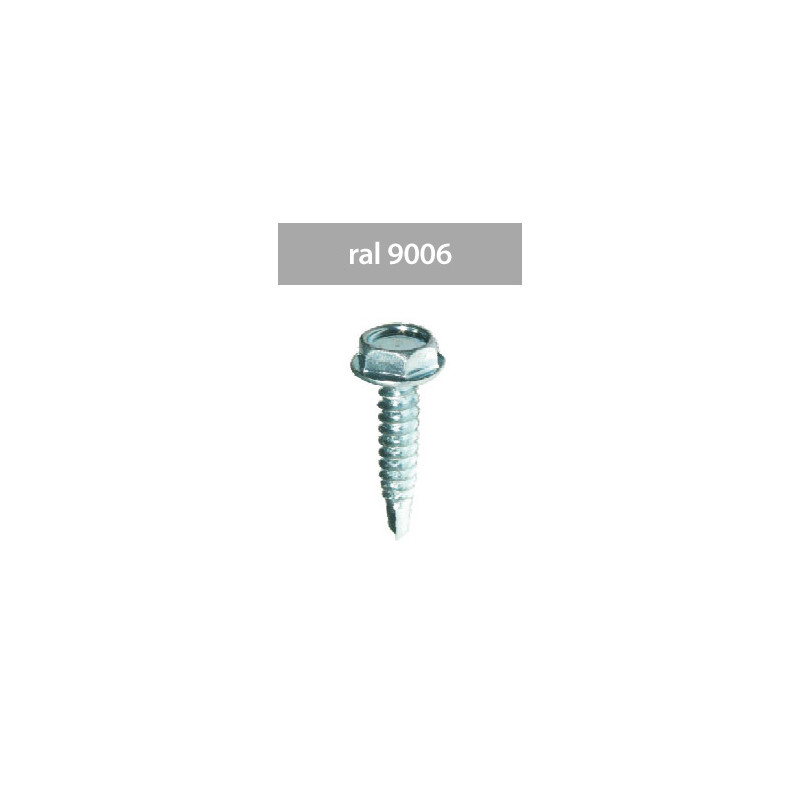 suruburi perforatoare ral9006-alumin. 4.8x28mm, 250/set