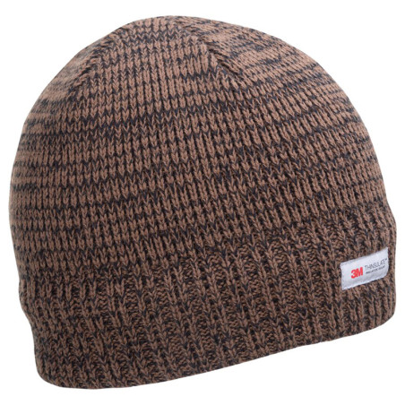 caciula termica acrilica cu izolatie dubla / maro