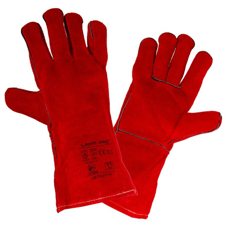 manusa piele bovina de sudura cusuta neinflamabil - 11 manusa piele bovina de sudura cusuta neinflamabil - 11
