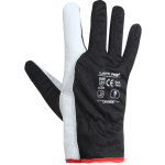 manusa piele ovina / negru-alb - 11