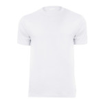 tricou bumbac / alb - l